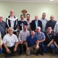 No dia 4, Dom Jorge Pierozan se reuniu com os Padres coordenadores de Setor da Região Santana. Este foi o primeiro encontro do Bispo com os Padres coordenadores - Crédito: José Henrique 